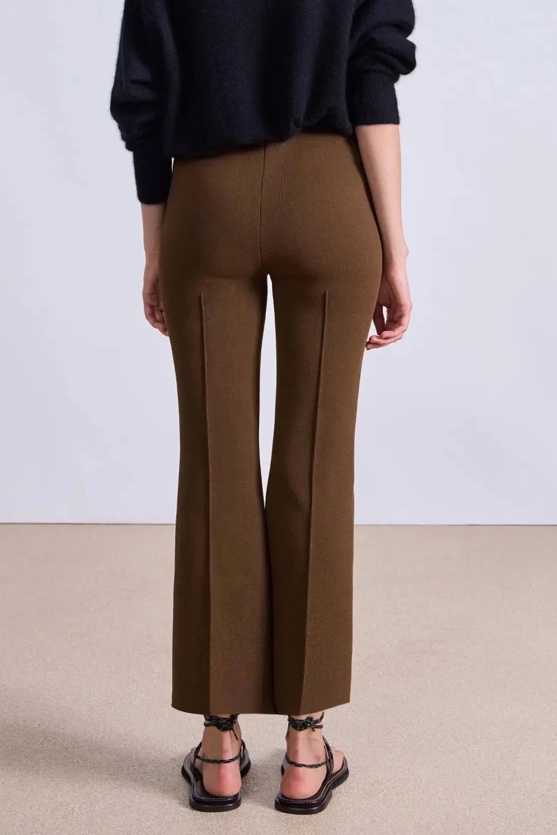 Petite Rene Pull on Pant - Desert Palm