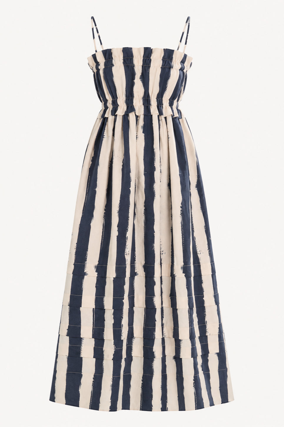 Larkin Dress - Lighthouse Stripe Navy