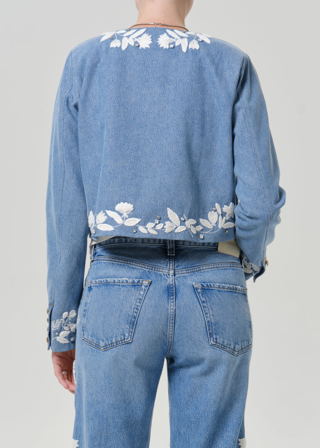 Flora Jacket in Cupid - back