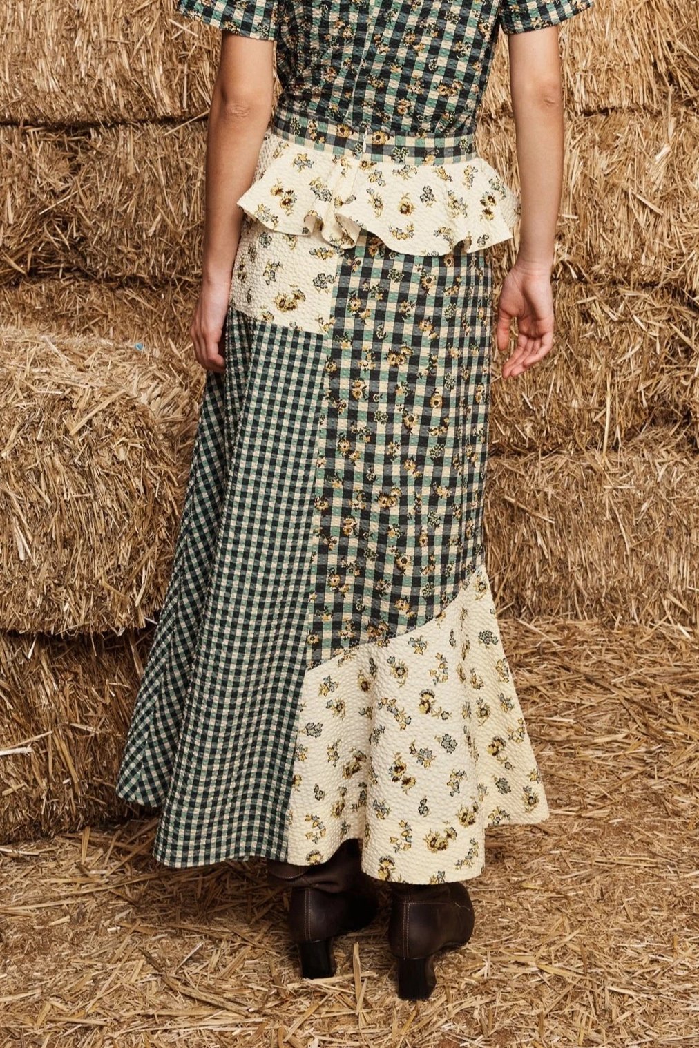 Outrider Seersucker Skirt - Multi