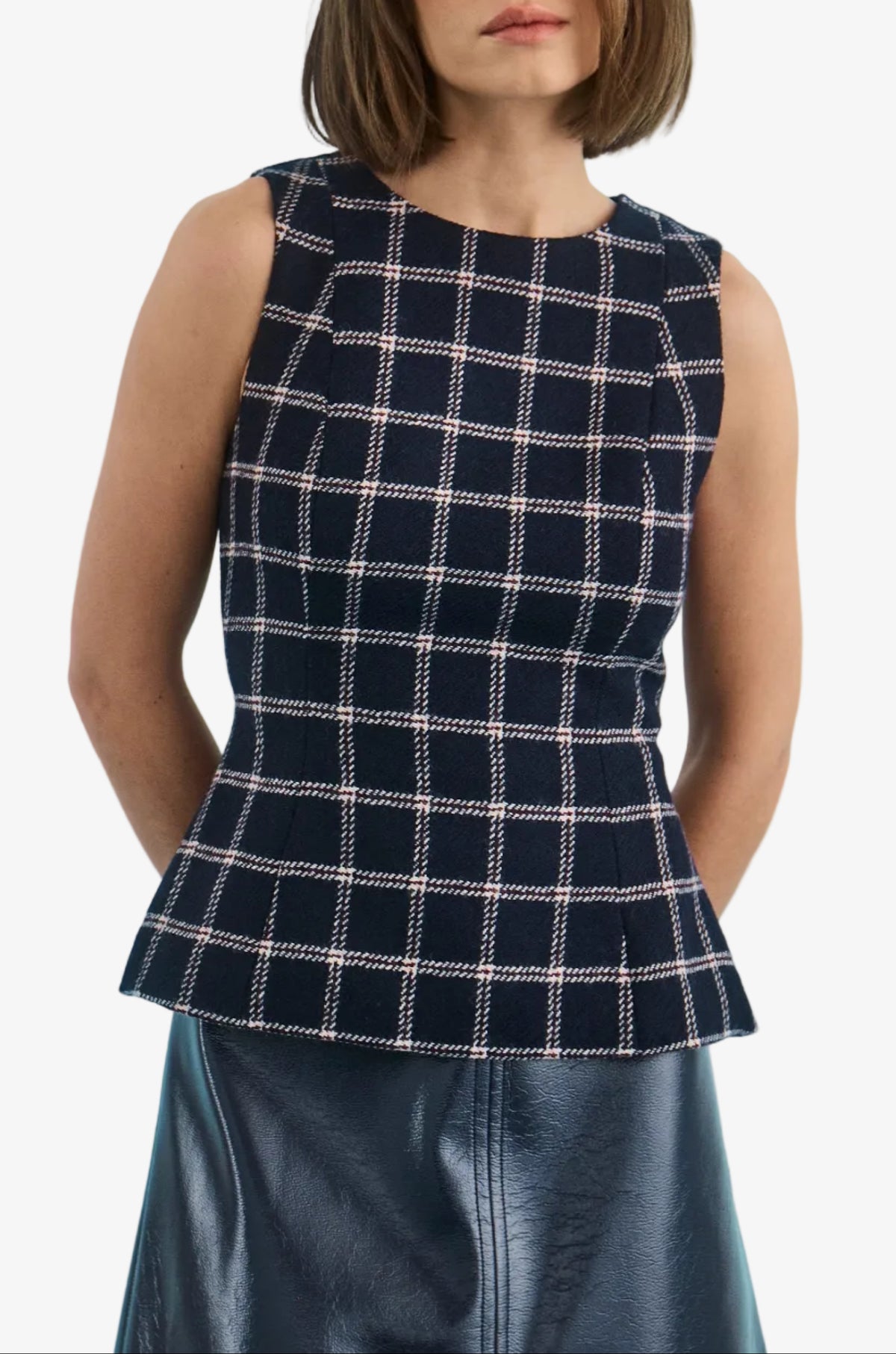 Bini Top - St Andrews Check