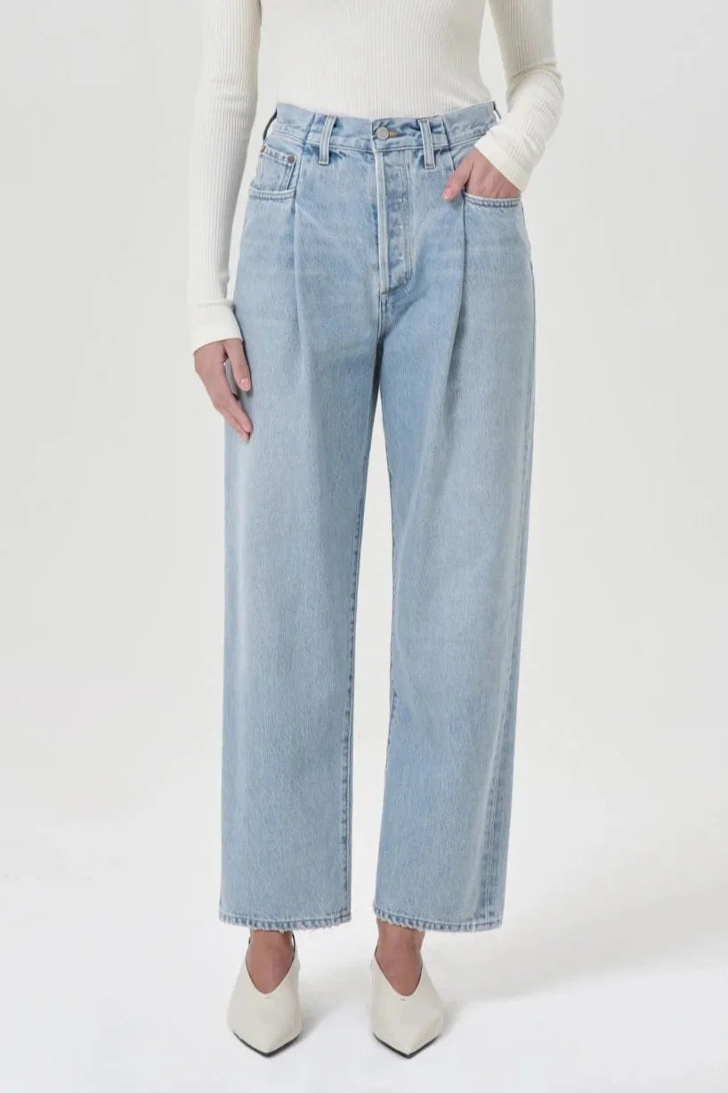 Fold Waistband Jean - Sideline