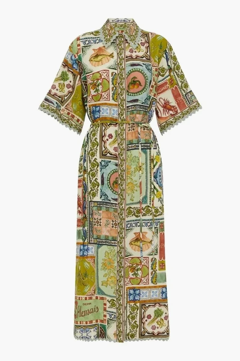 Tommasina Shirtdress - Multi