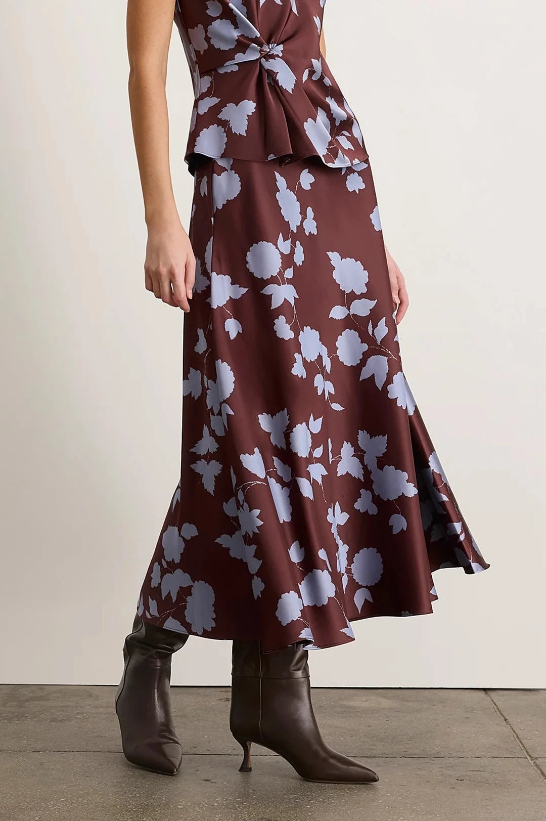 Beth Skirt - Deep Redwood