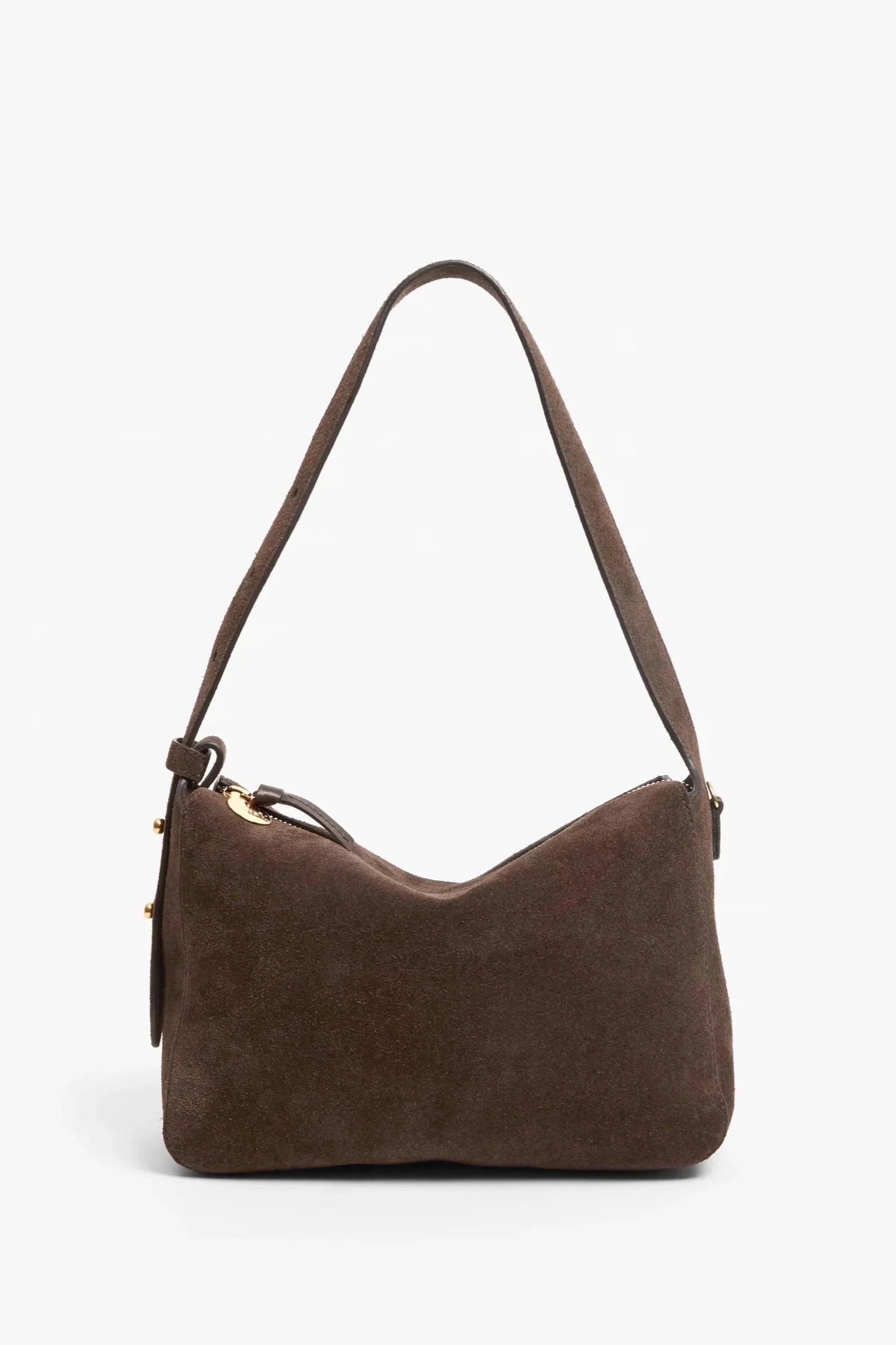 Fleurine Bag - Chocolate Suede