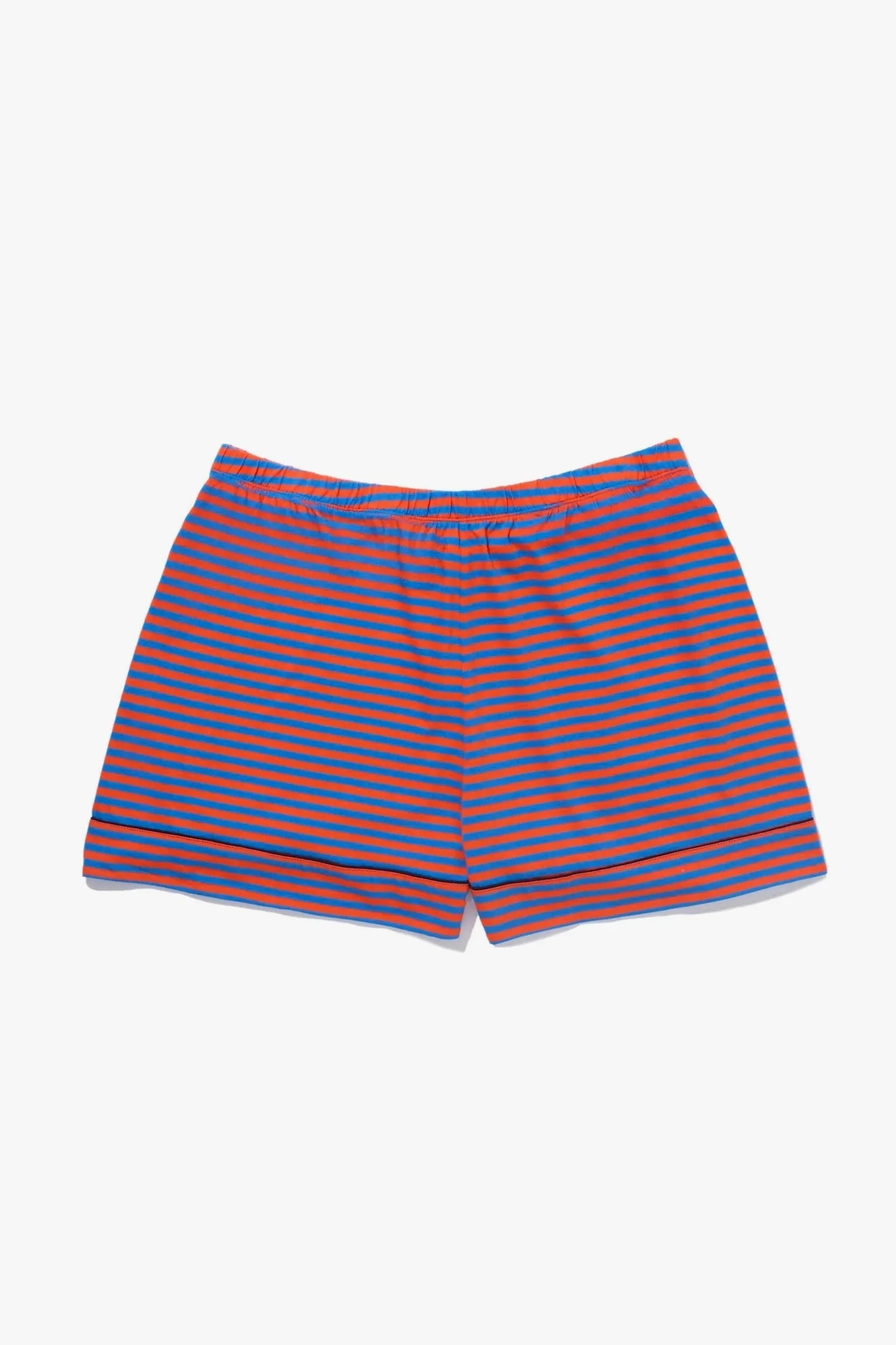 the Short PJ Set - Poppy/Royal