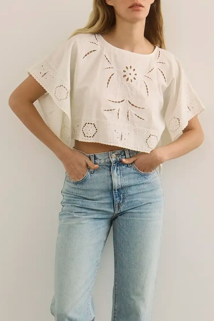 Keira Top - White