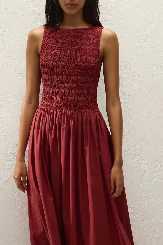 Carina Maxi Dress - Porto Red