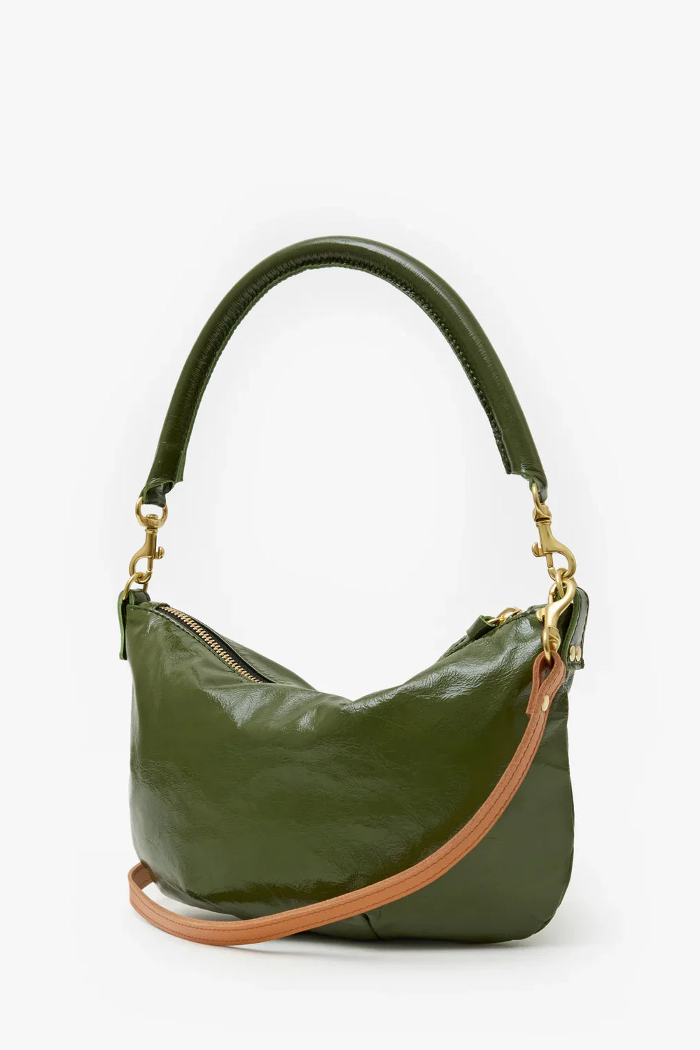 Petit Moyen Messenger - Crinkle Patent Army