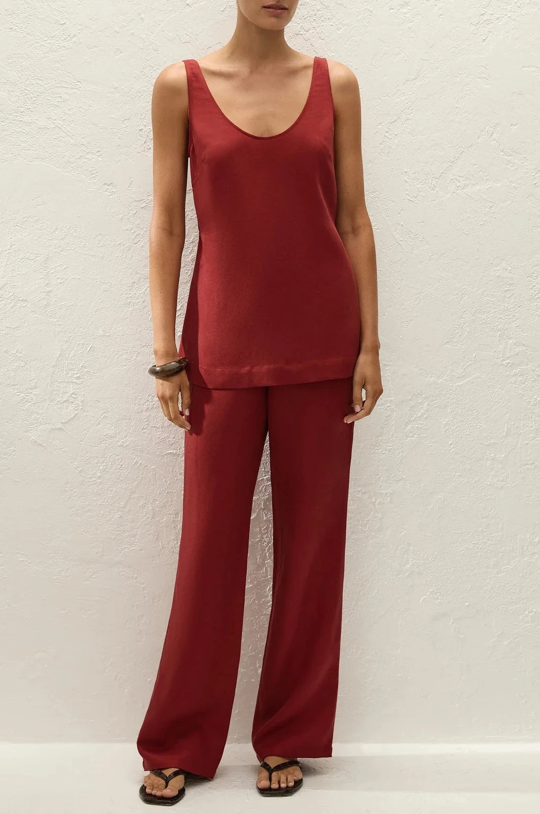 Varina Pant - Porto Red