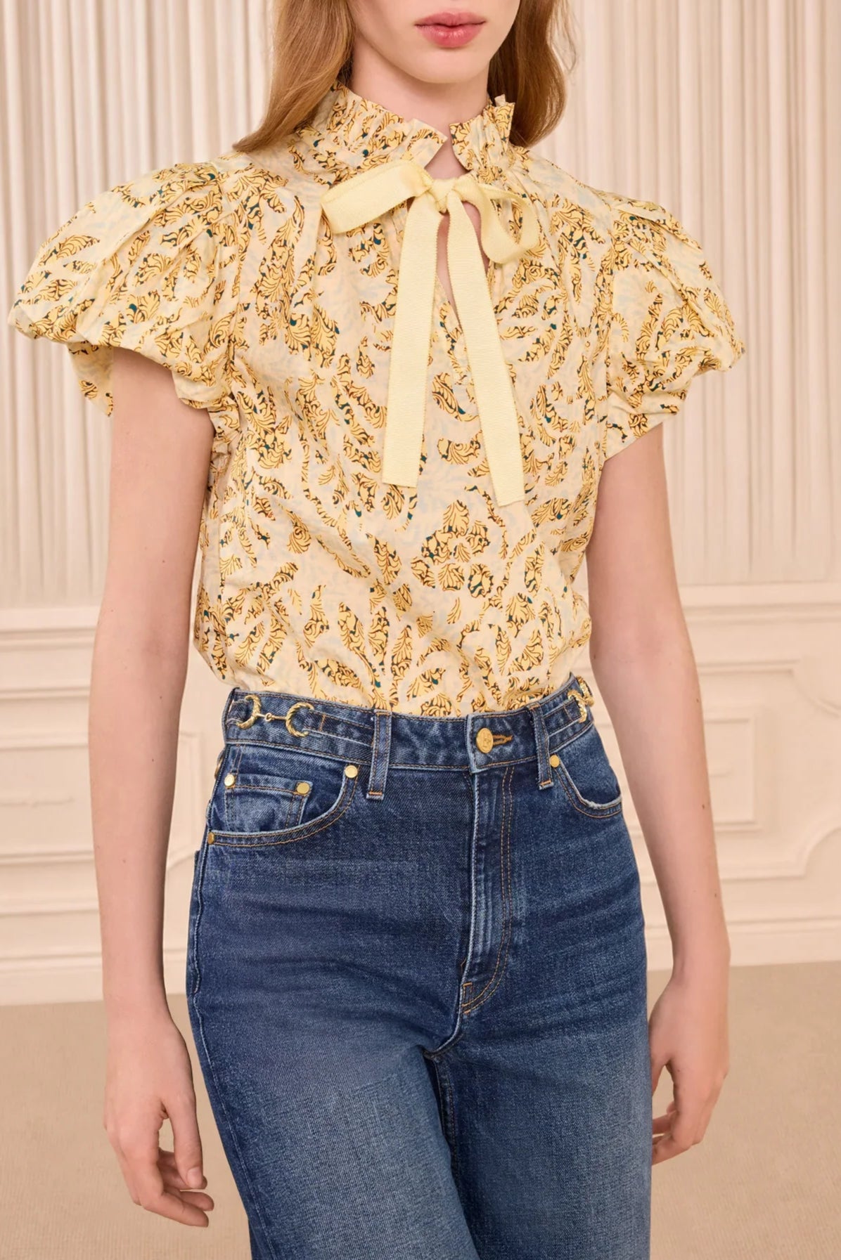 Estela SS Cotton Top - Chamomile
