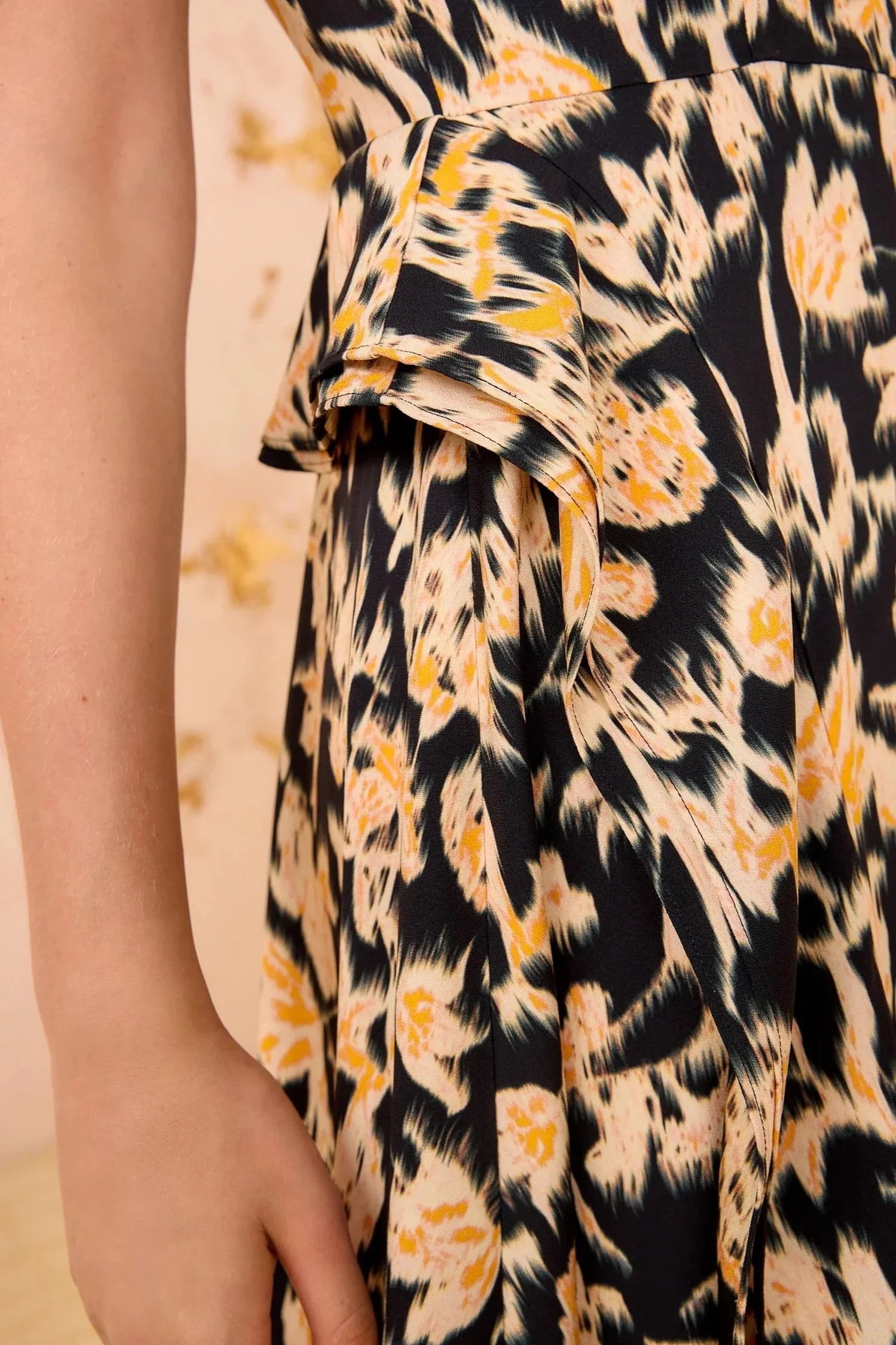 Nadya Short Sleeve Midi Dress - Tourmaline