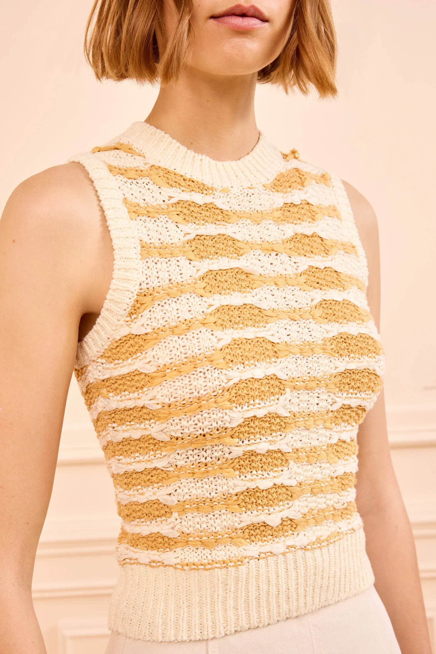 Patrizia SL Knit Top - Beach