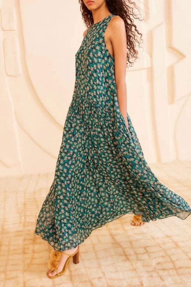 Eleni Dress - Clematis