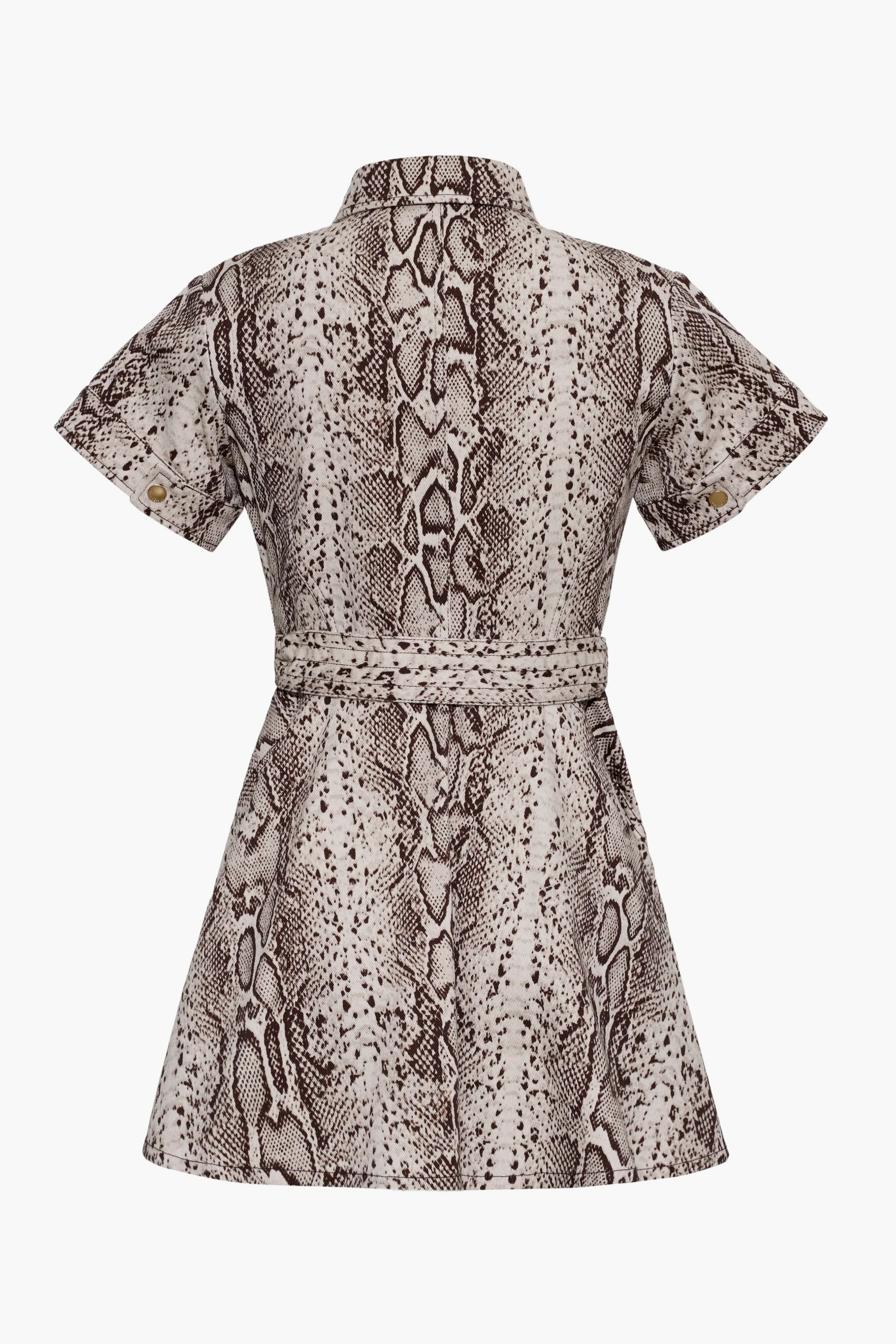 Walter Dress - Classic Snake Grey