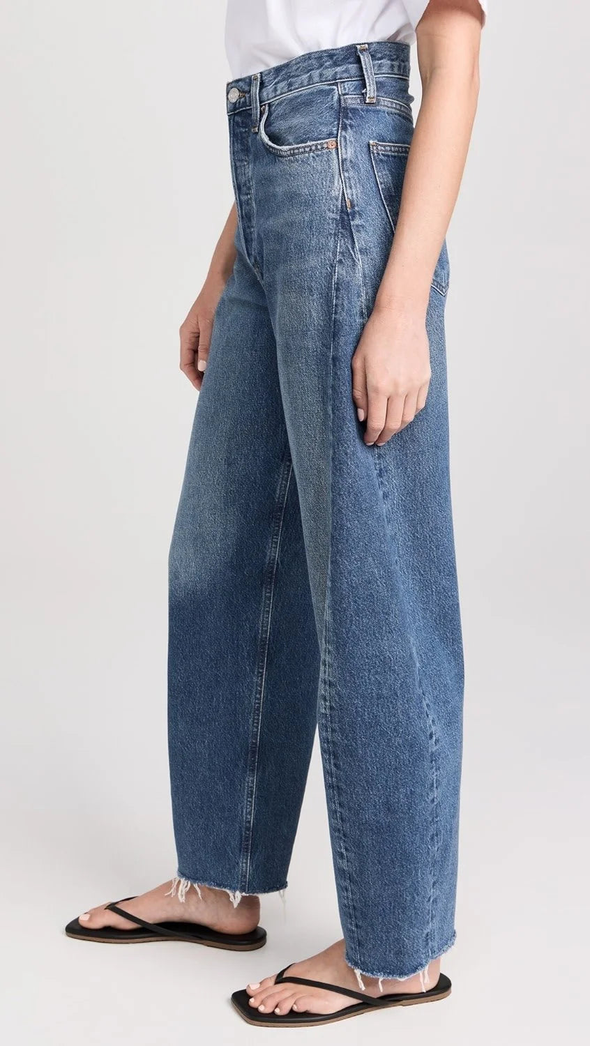 Luna High Rise Pieced Taper - Split