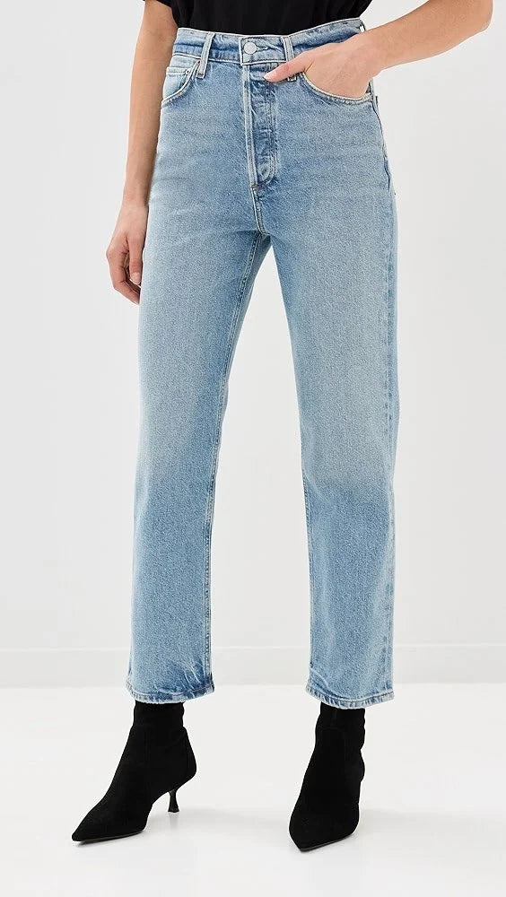 90s Pinch Waist Crop - Ripple