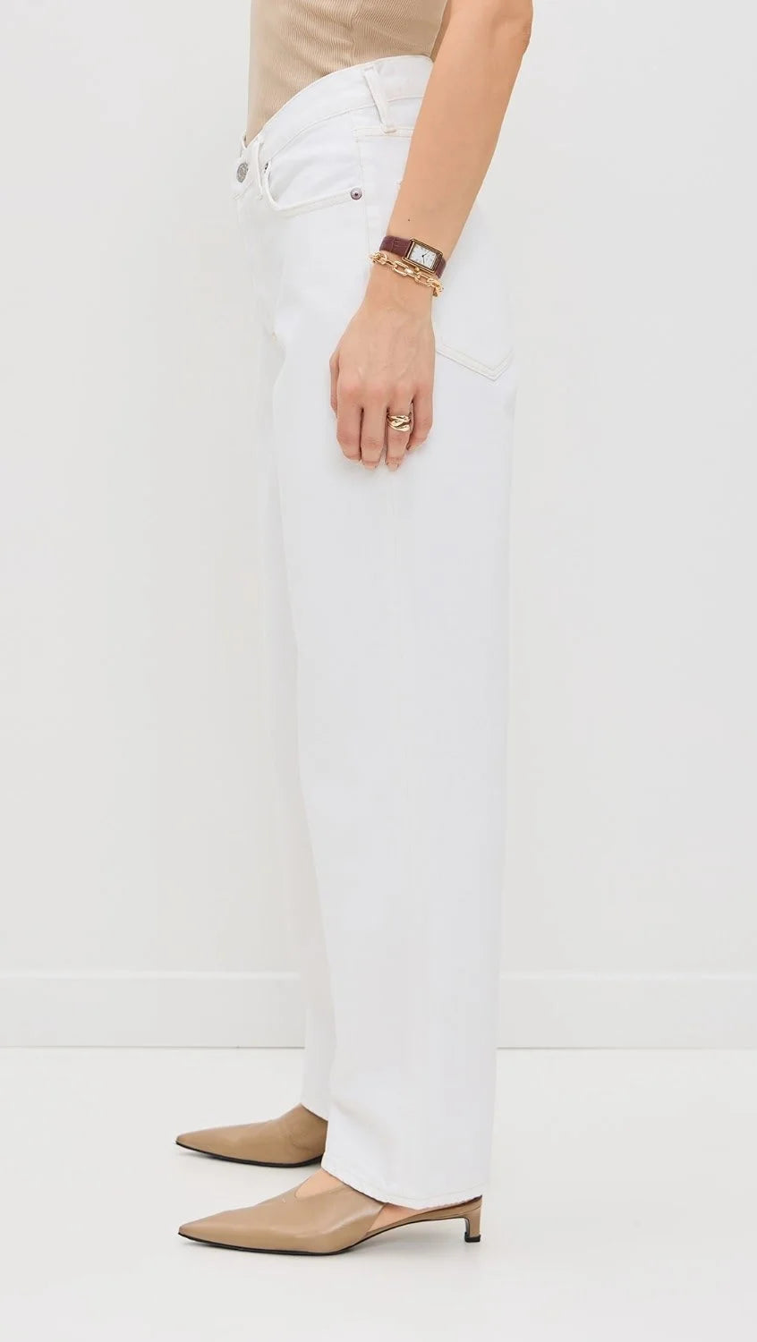 V-Waist Baggy - Milkshake