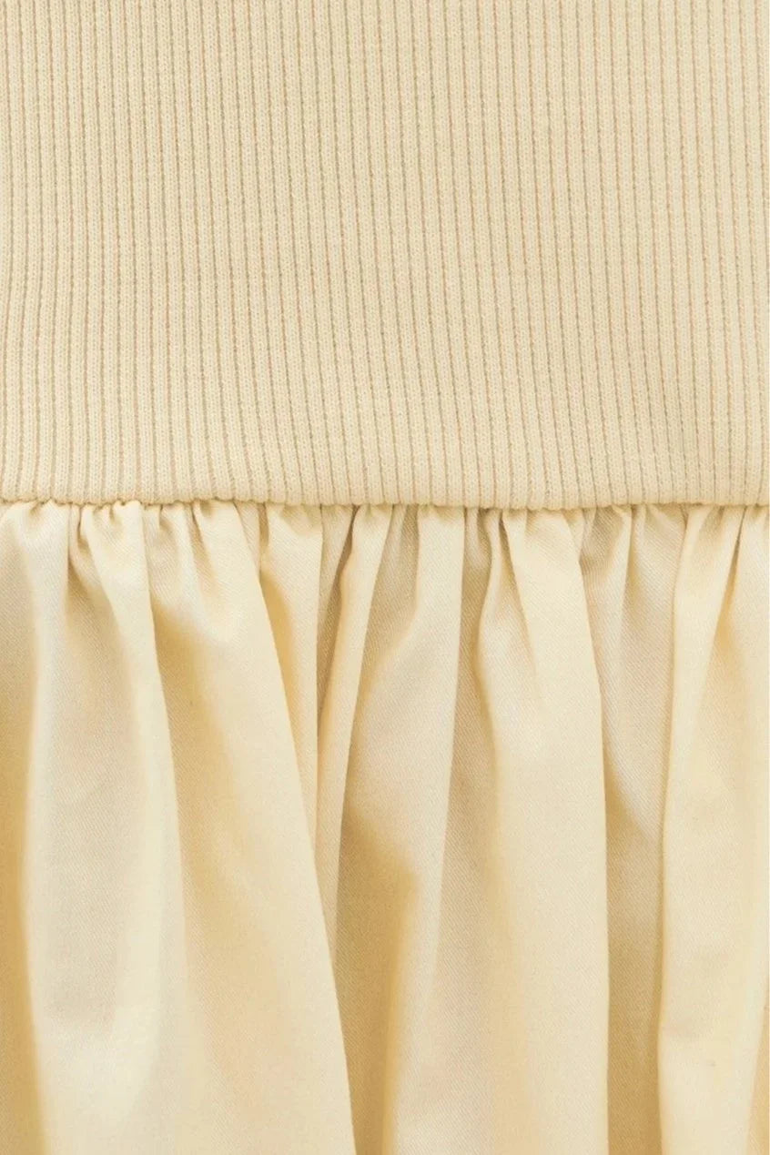 Natalia Tank Midi Dress - Cream