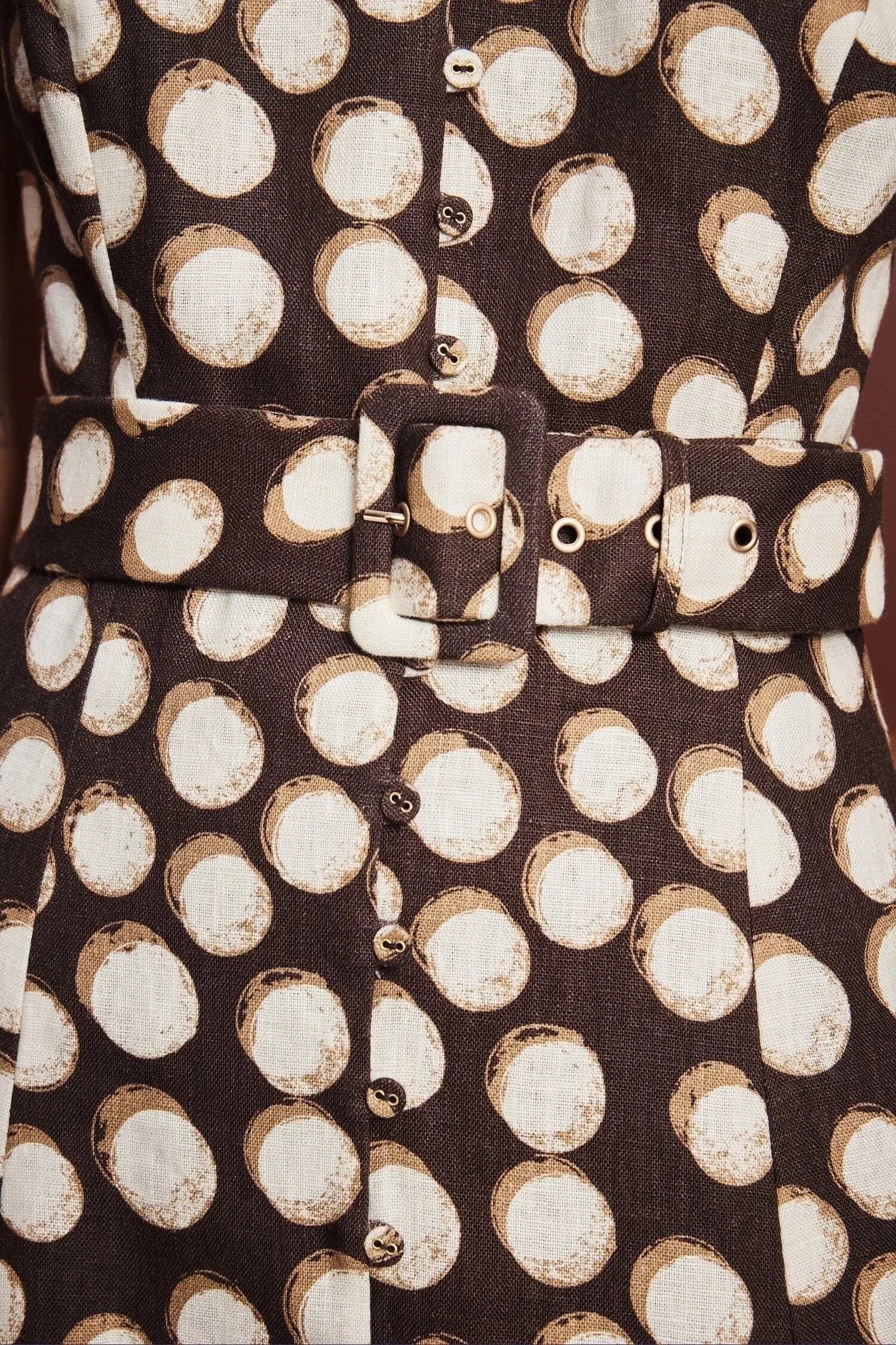 Paula Midi Dress - Chocolate