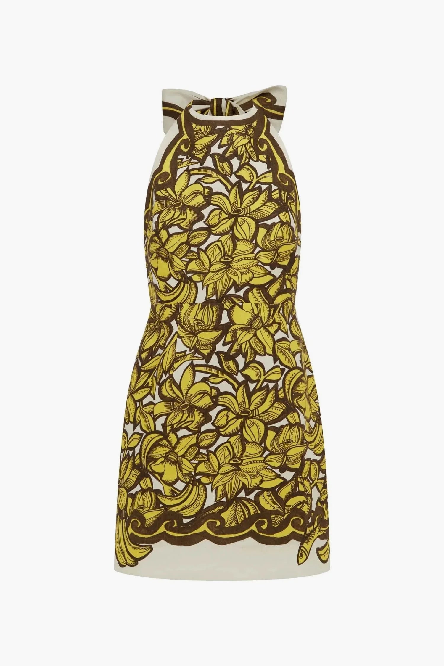 Mona Mini Dress - Yellow