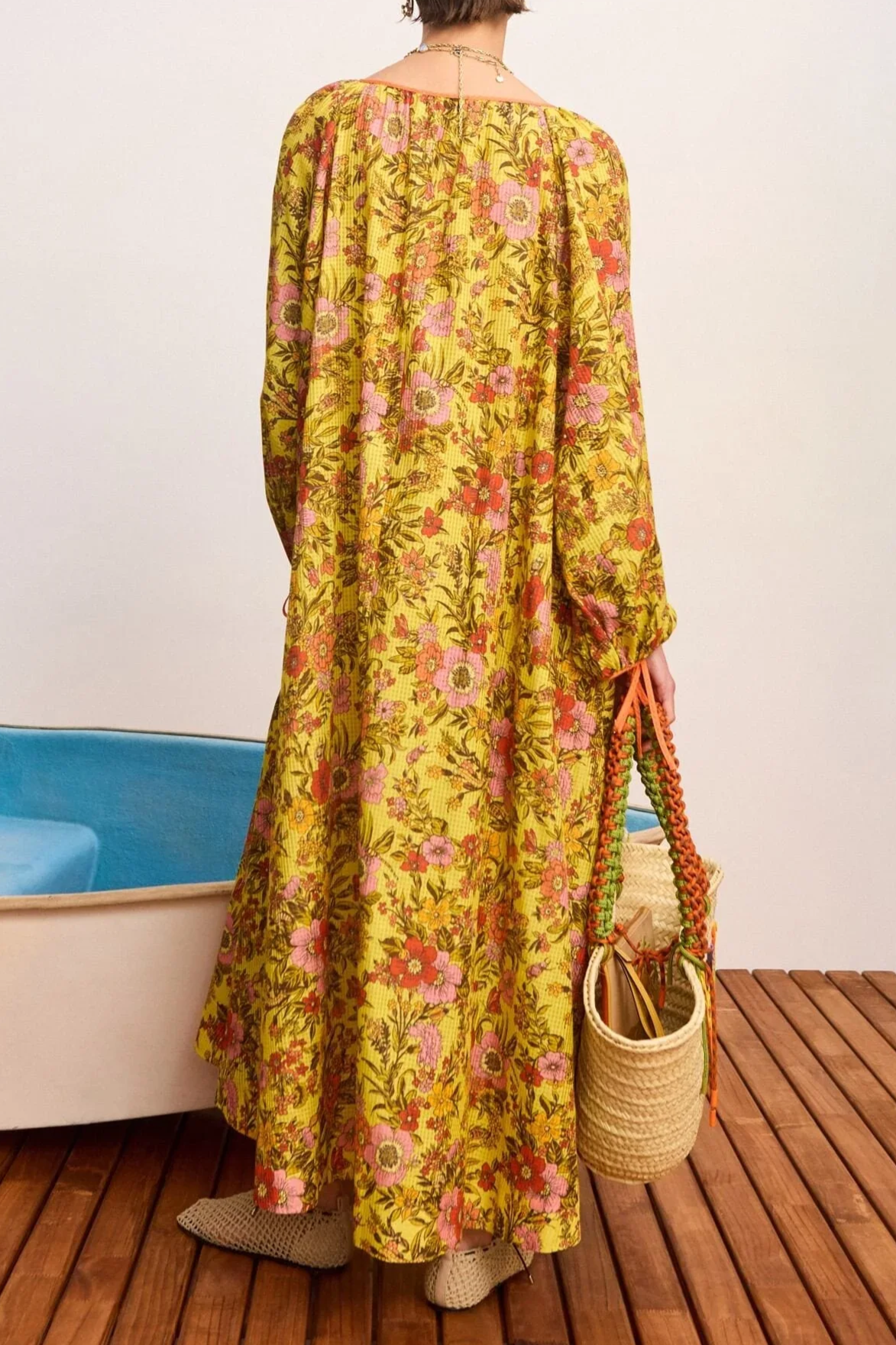 Kitty Tie Front Shirtdress - Yellow
