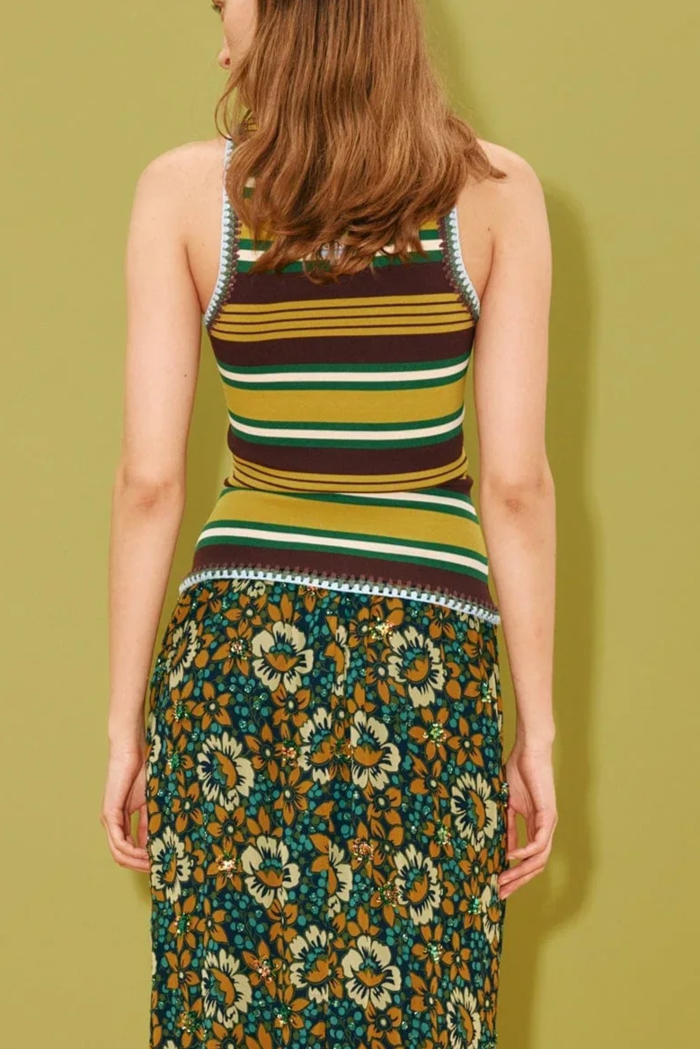 Clover Knit Top - Stripe