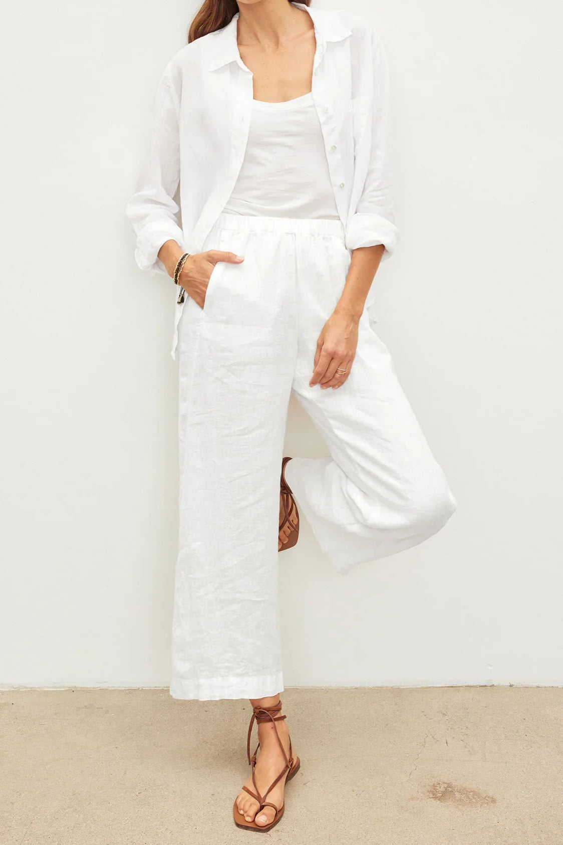 Lola Pant - White