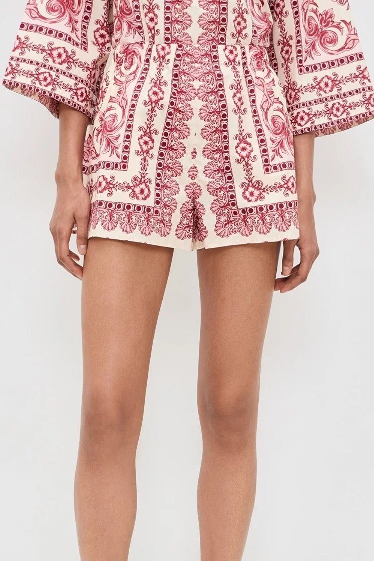Roxy Shorts - Hudson Scarf Egret