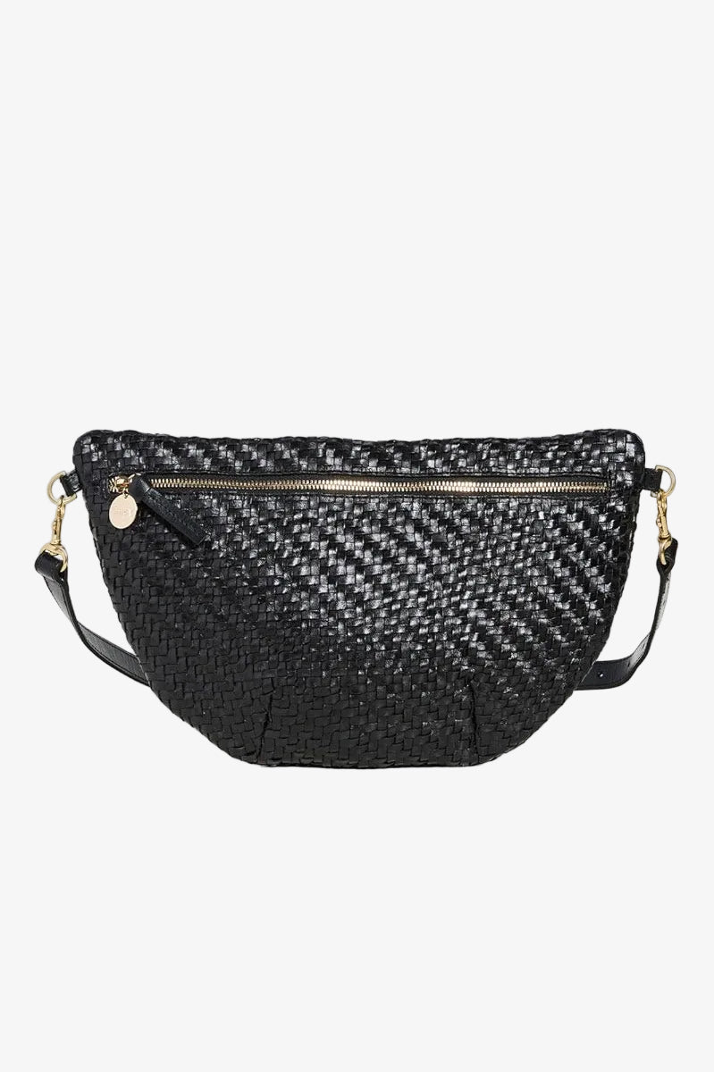 Grande Fanny - Black Woven Zig-Zag