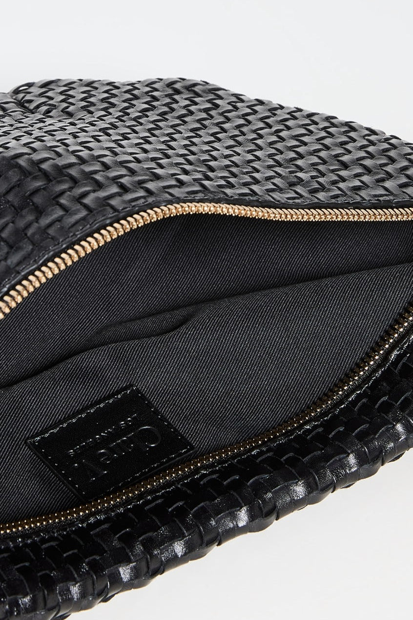 Grande Fanny - Black Woven Zig-Zag