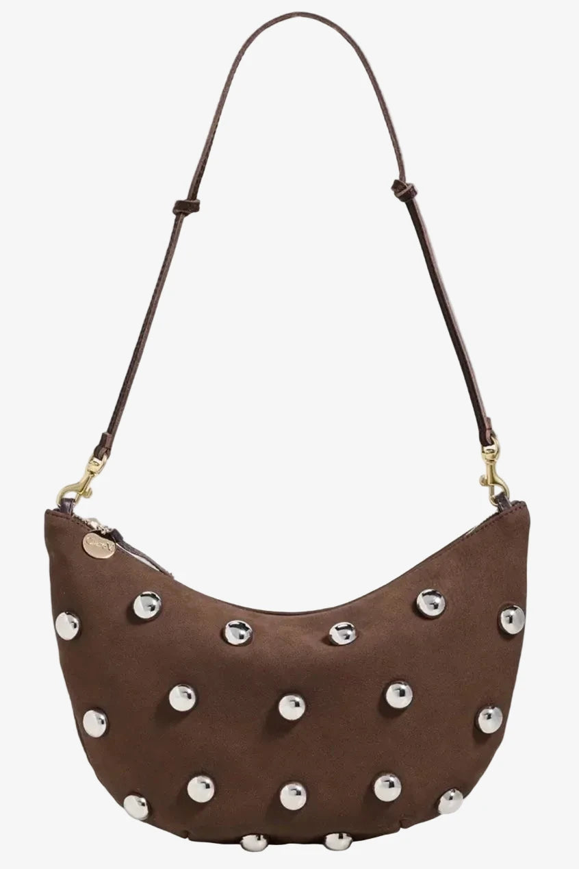 Lune Smooth Nubuck w/ Studs - Choco Bar