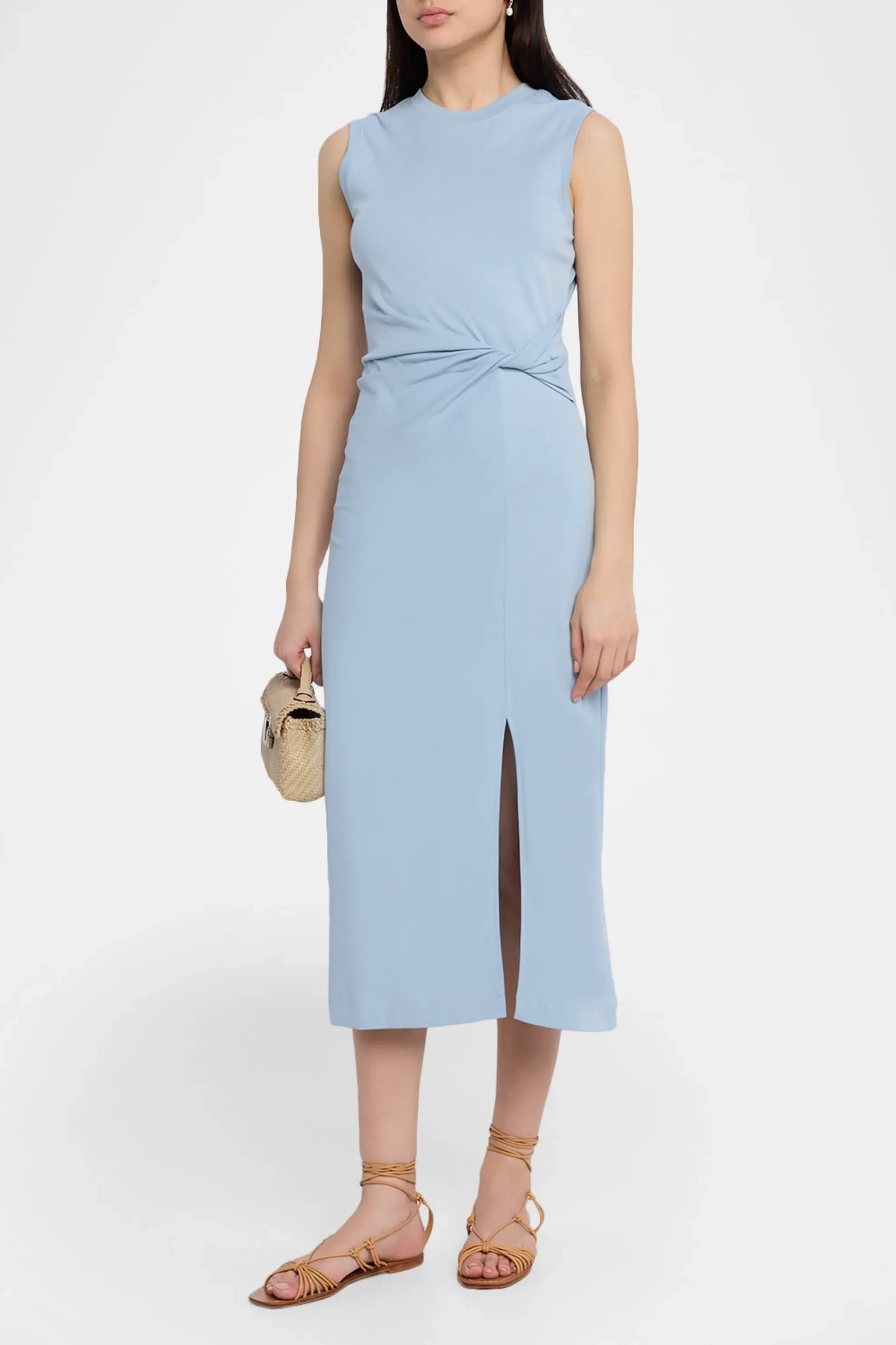 Sleeveless Cody Dress - Powder Blue