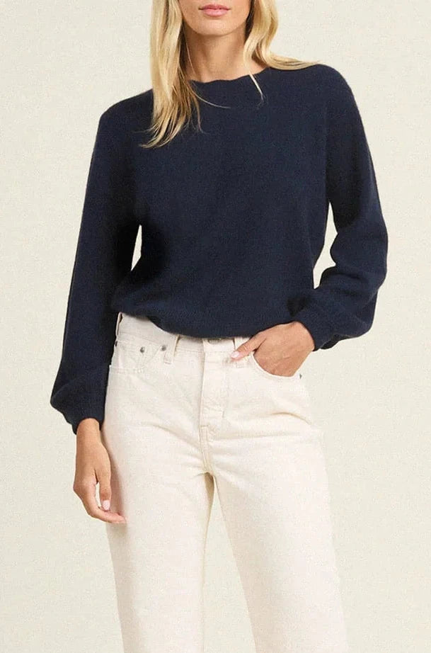 Kate Sweater - Navy Cashmere