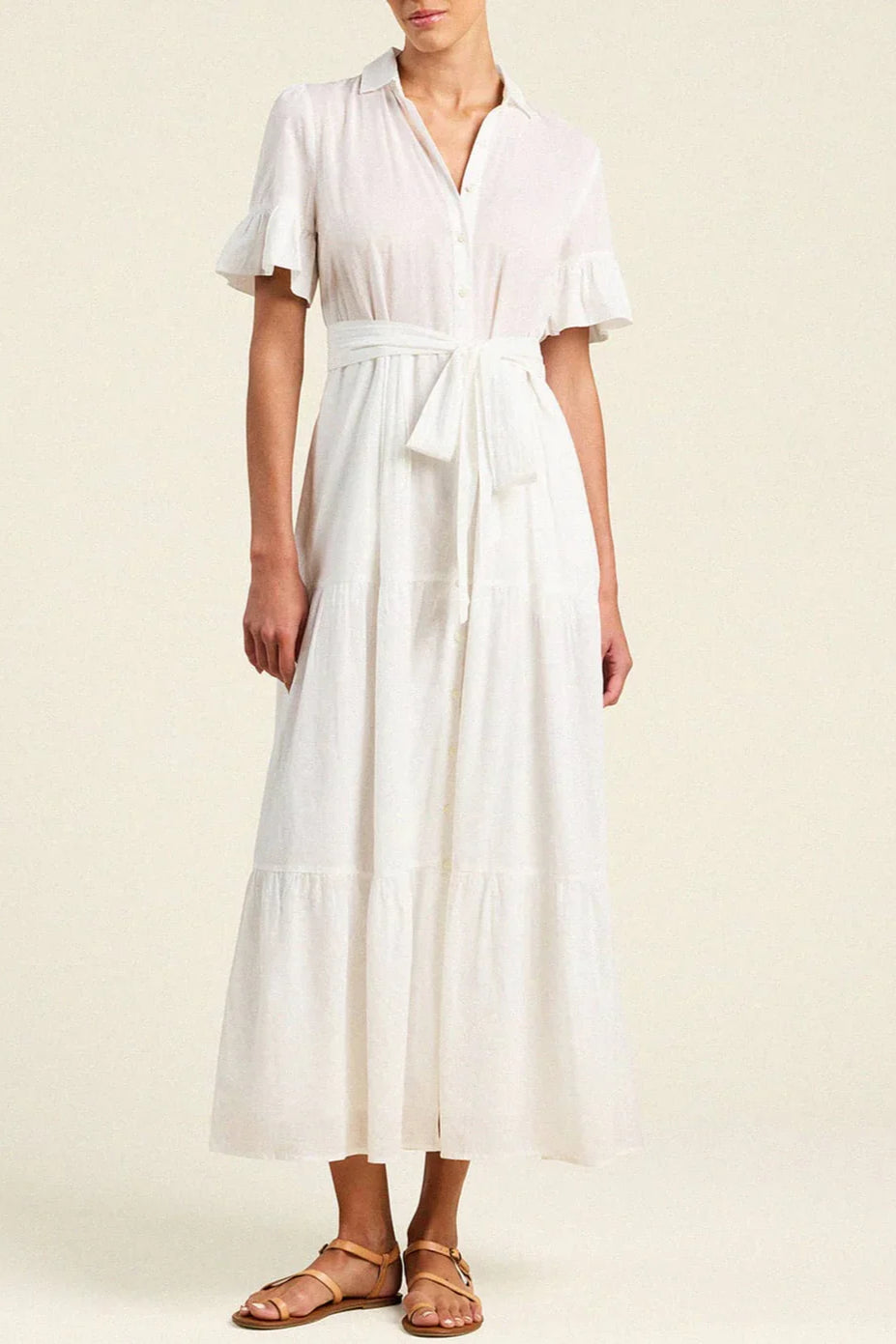 Martine Dress - White