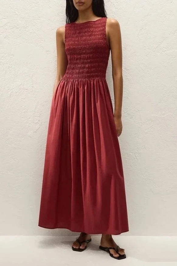 Carina Maxi Dress - Porto Red
