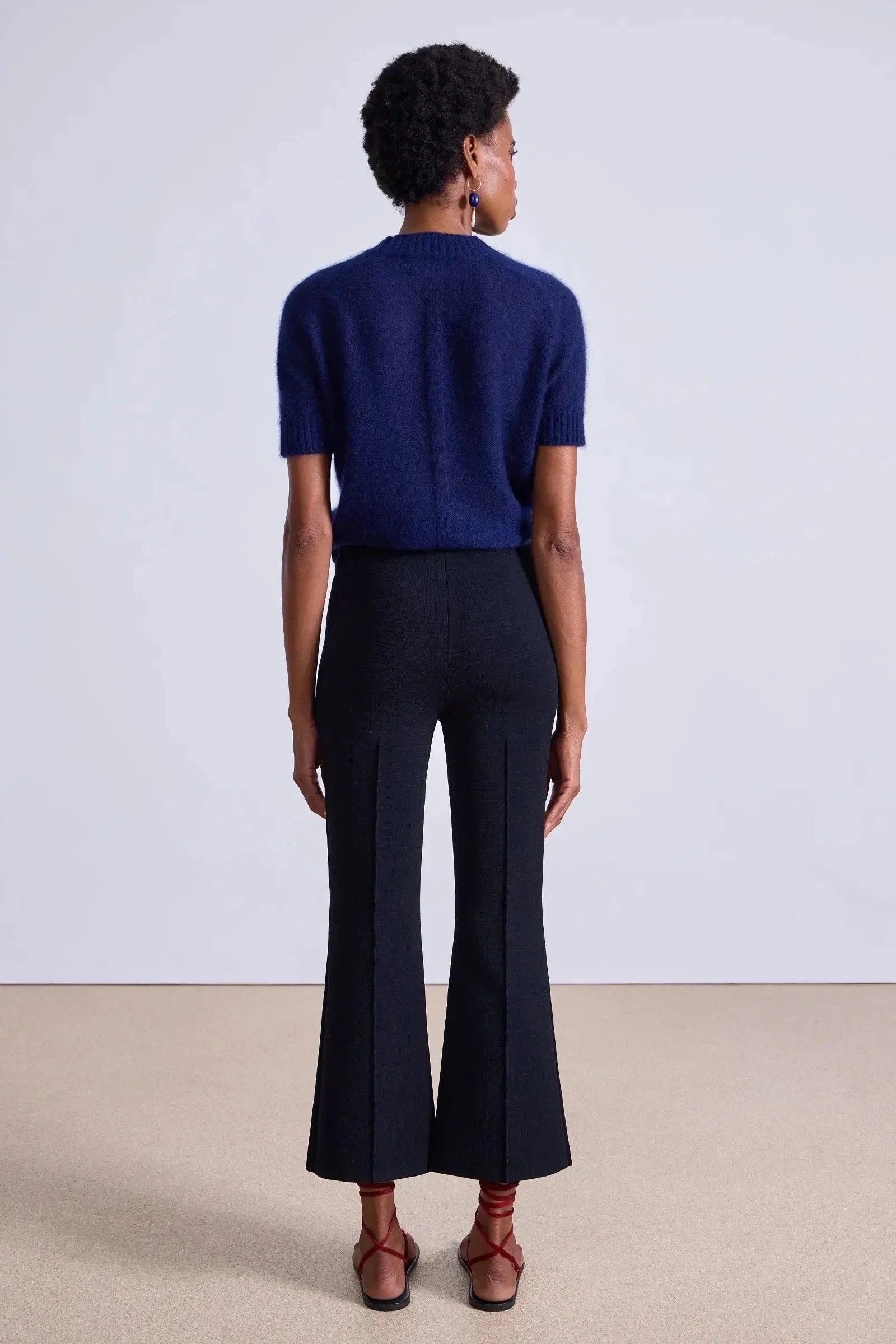 Rene Pull on Pant - Black