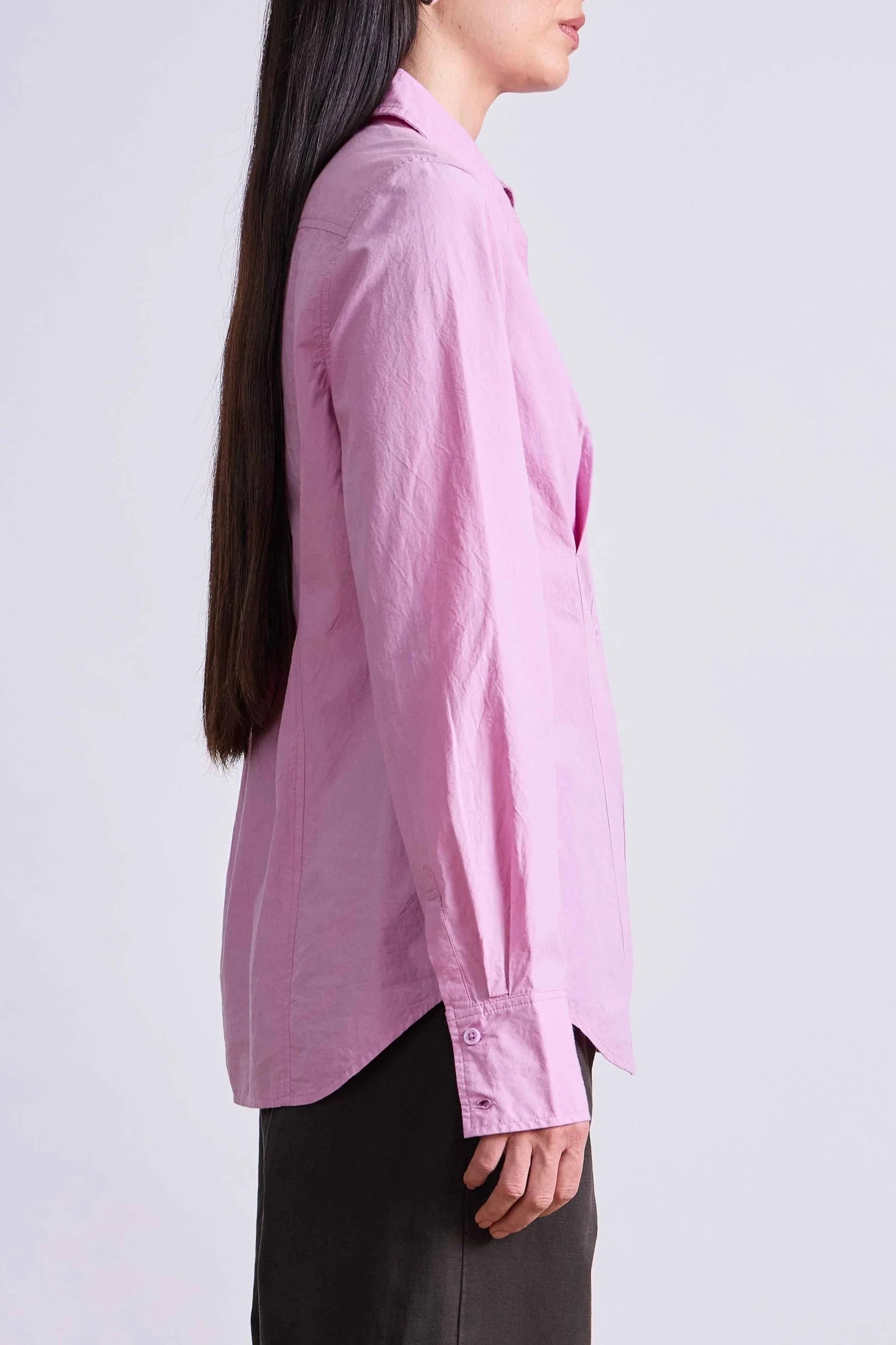 Amine Fitted Shirt - Orchid