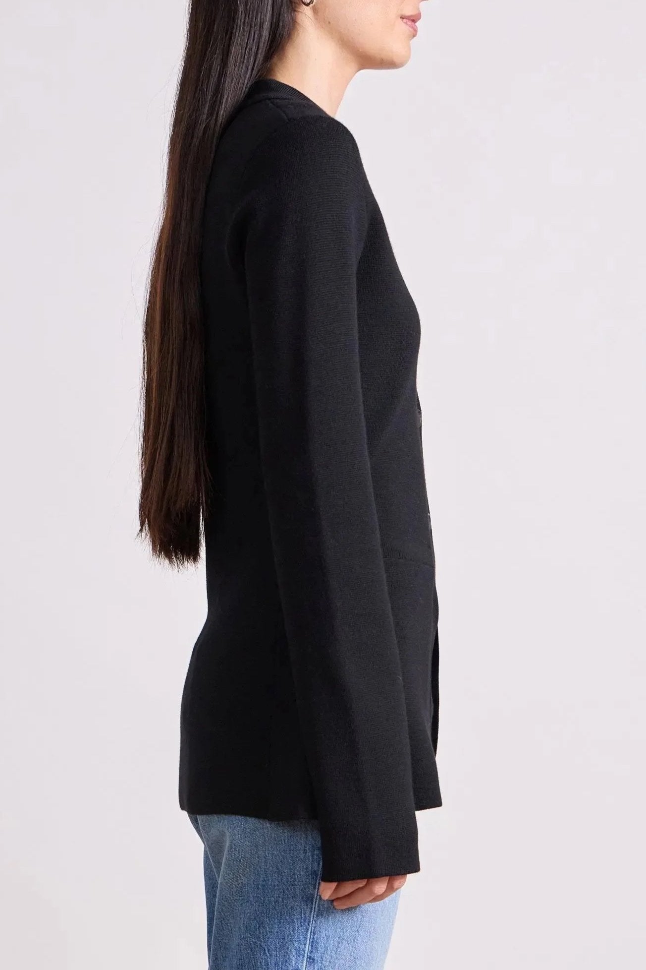 Betti Knit Cardi - Black