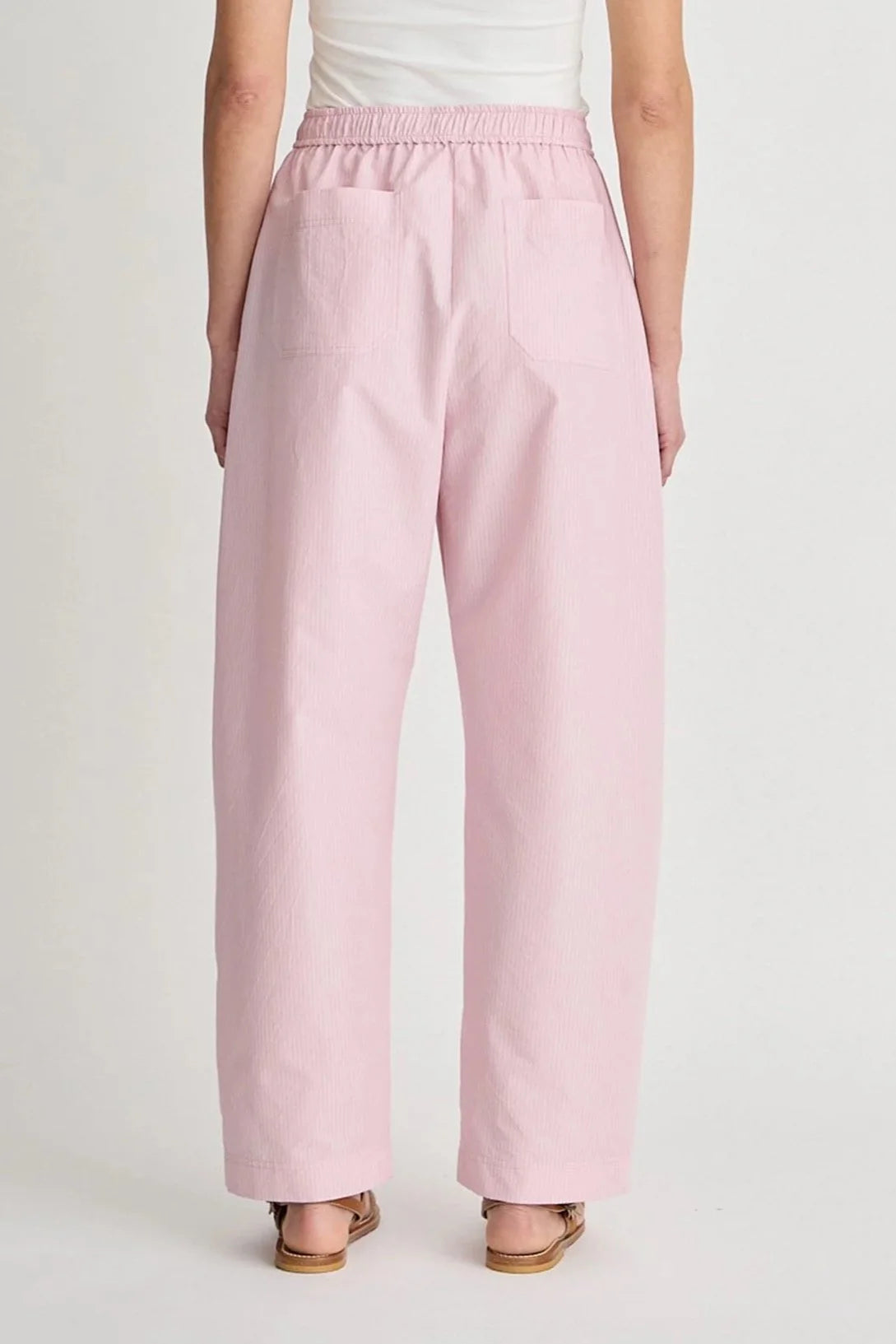Everyday Pull On-Pant - Pink Taffy Stripe