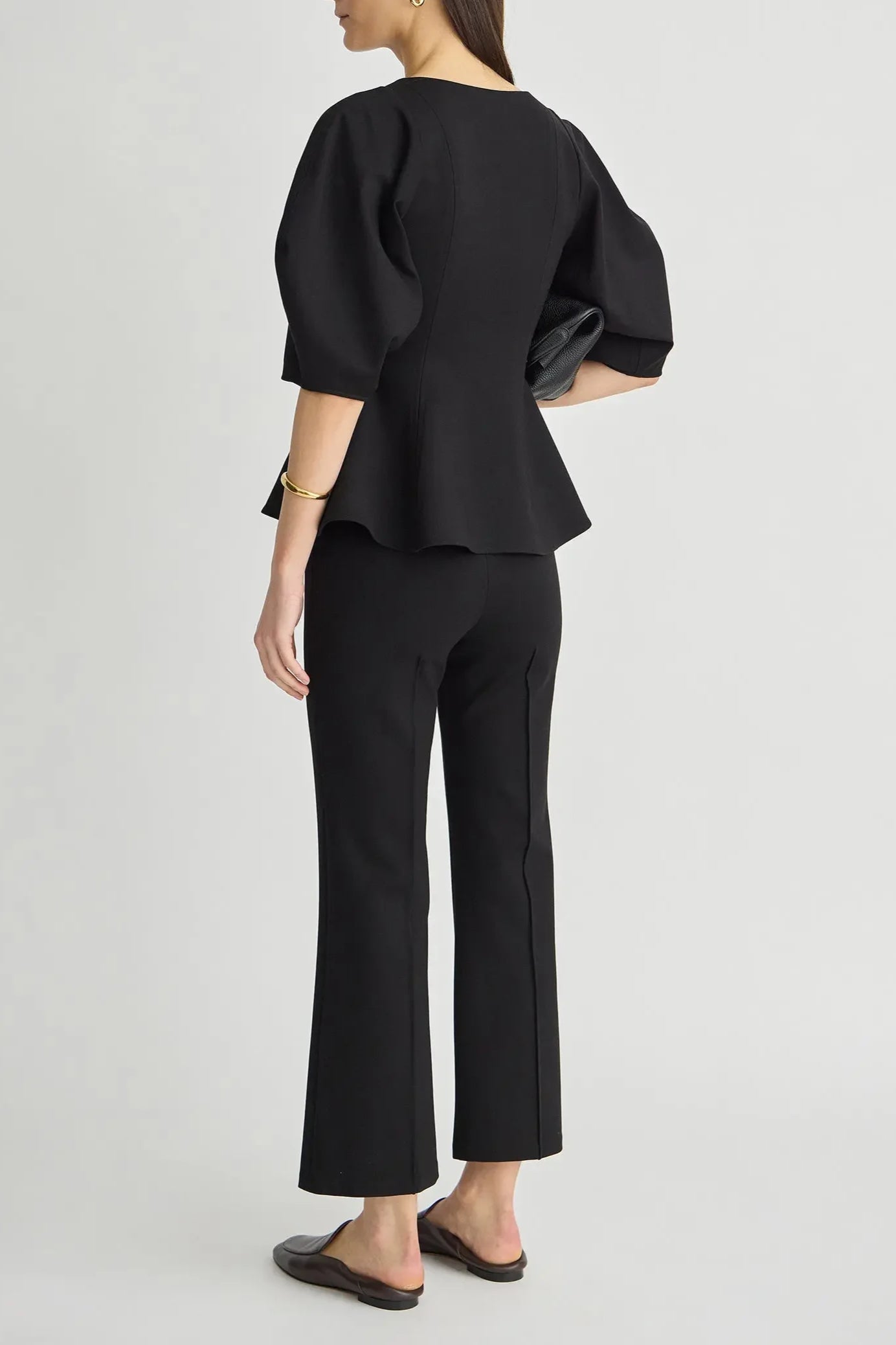 Ponte Rene Pull on Pant - Black