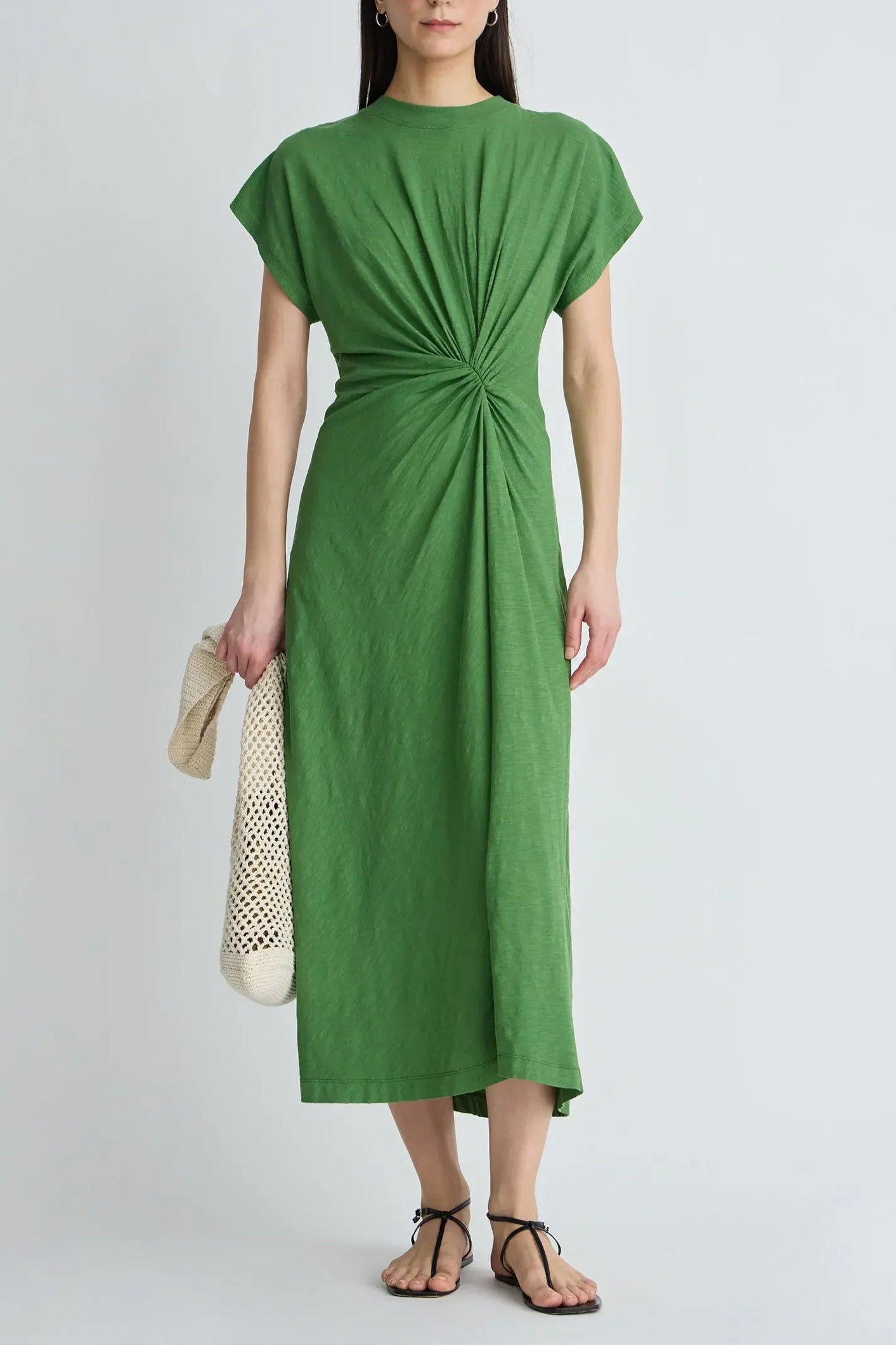 Volta Twist Dress - Jardin