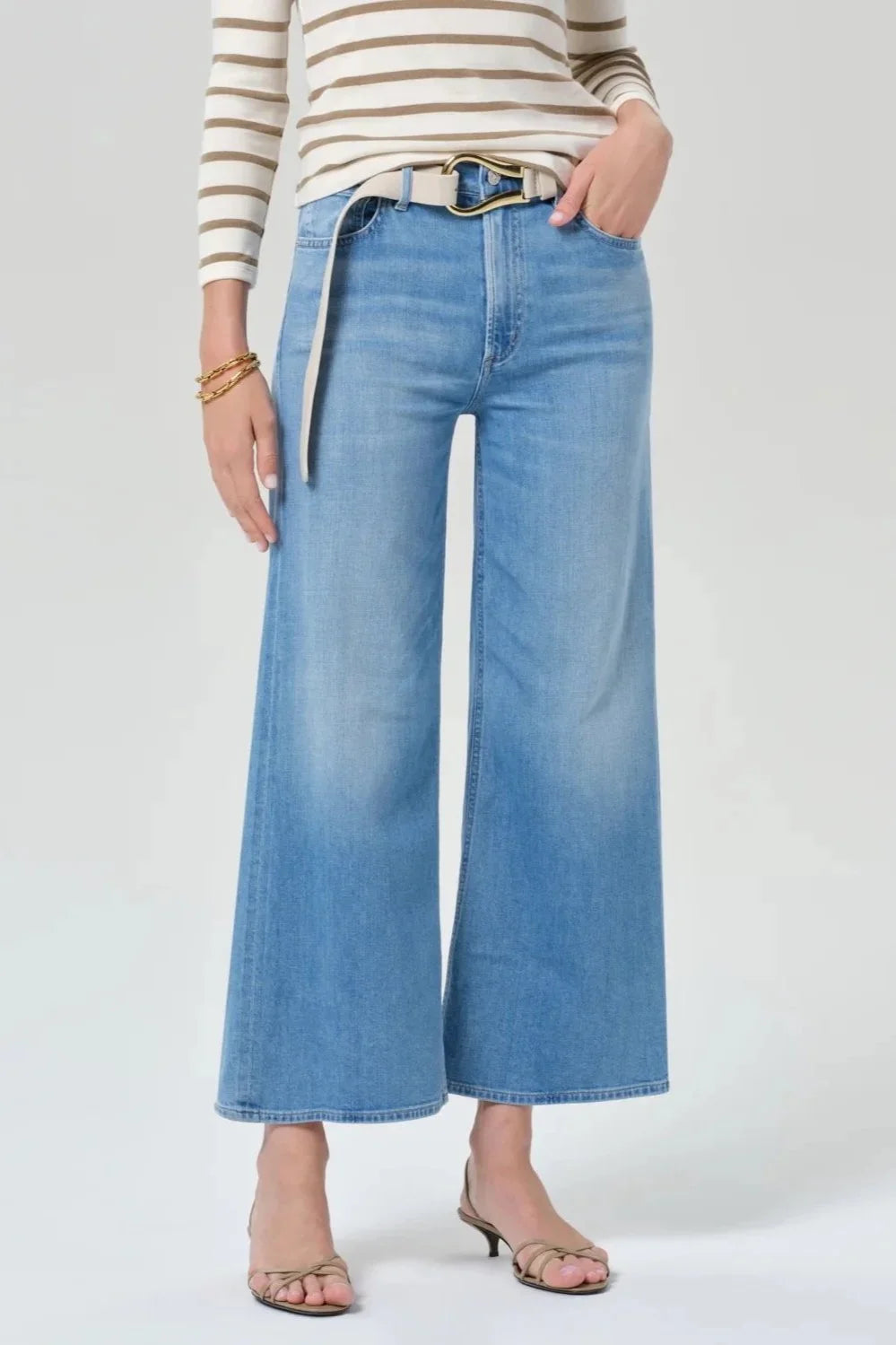 Lyra Wide Leg Crop - Andante
