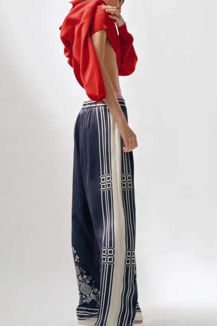 Banderra Silk Pant - Ink