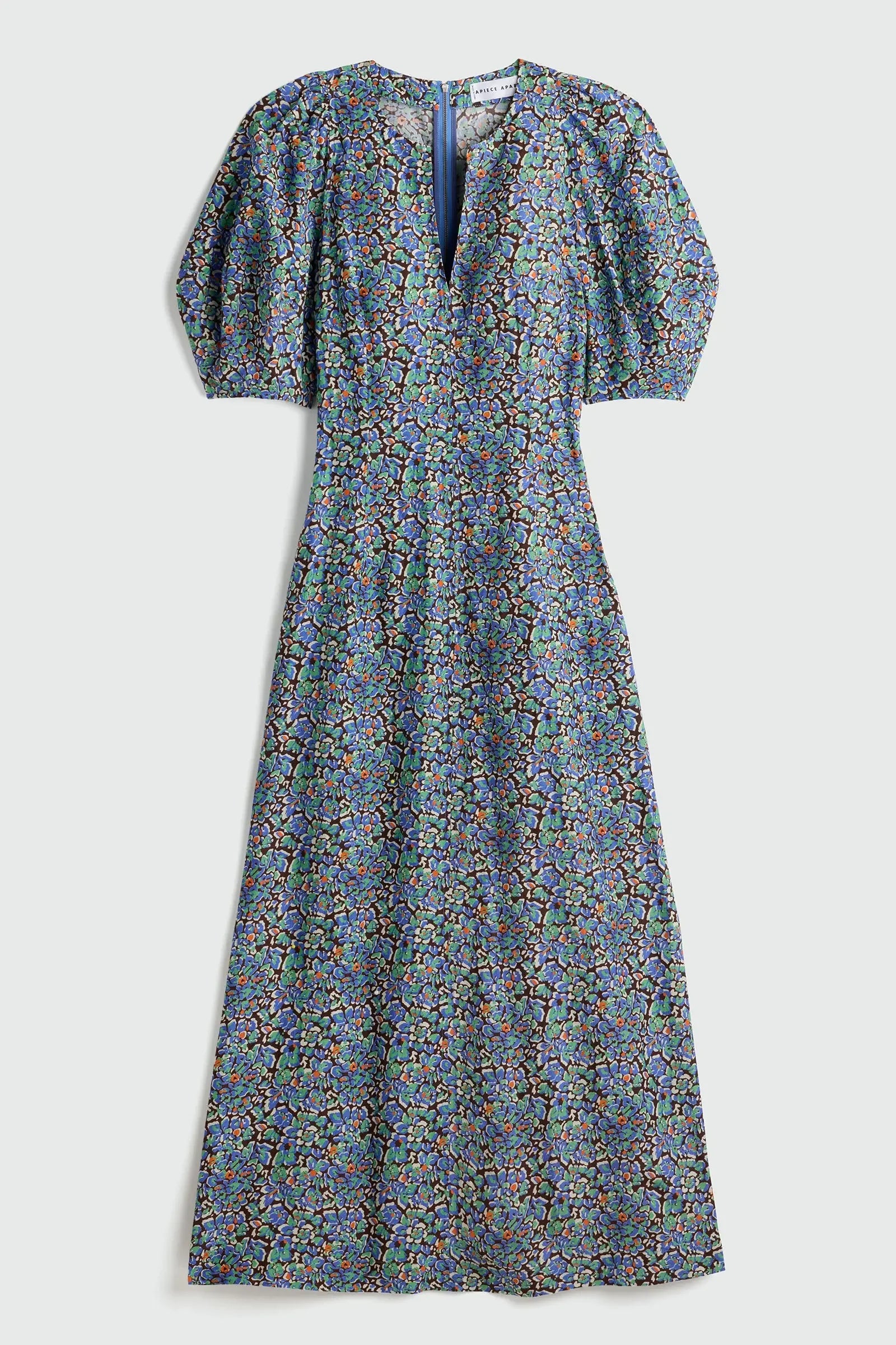 Sculpted Sabina Maxi Dress - Cloud Cottage Floral