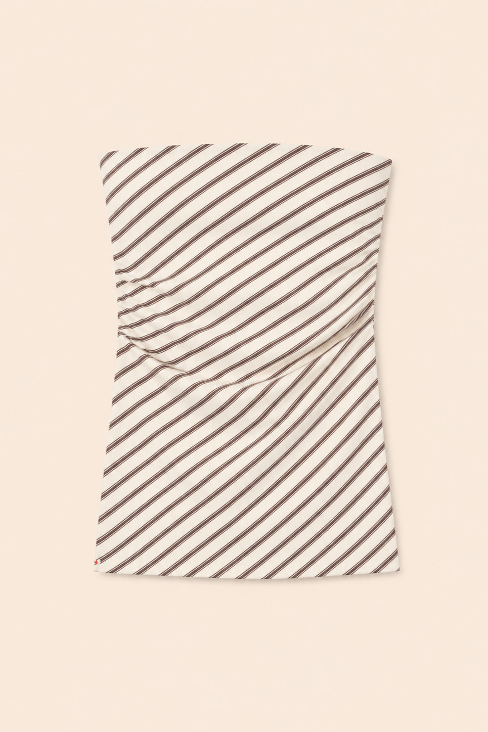 Nora Top - Brown Topaz Stripe