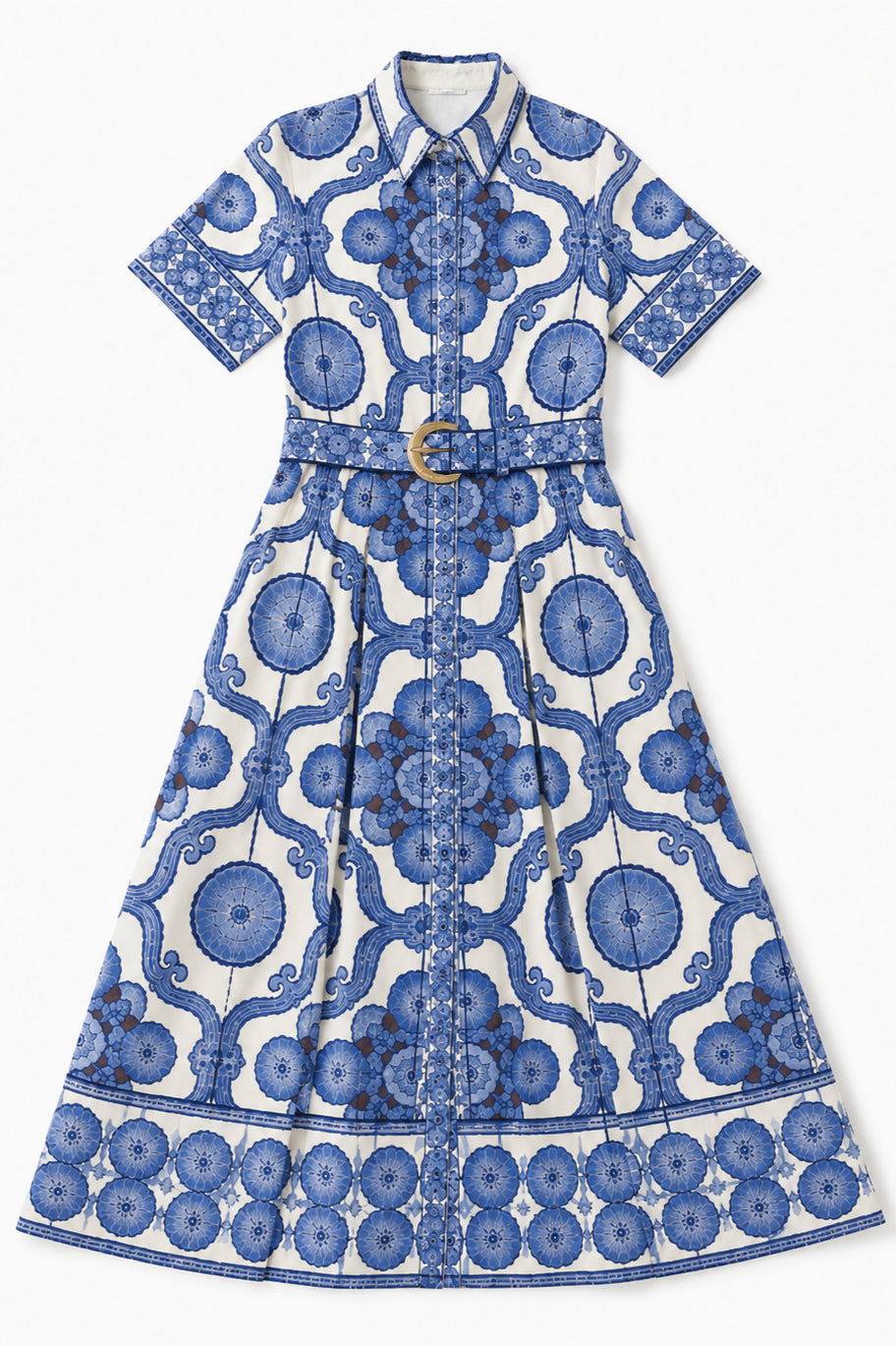 Malena Dress - Mod Floral Blue