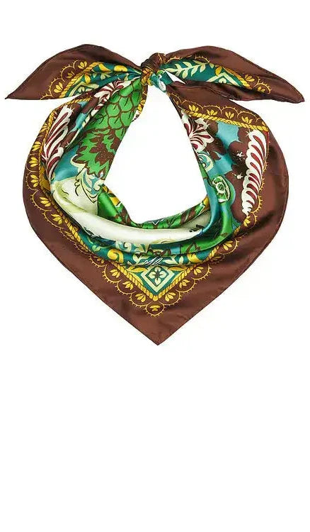 Florence Silk Scarf Multi