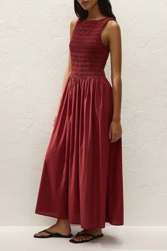 Carina Maxi Dress - Porto Red