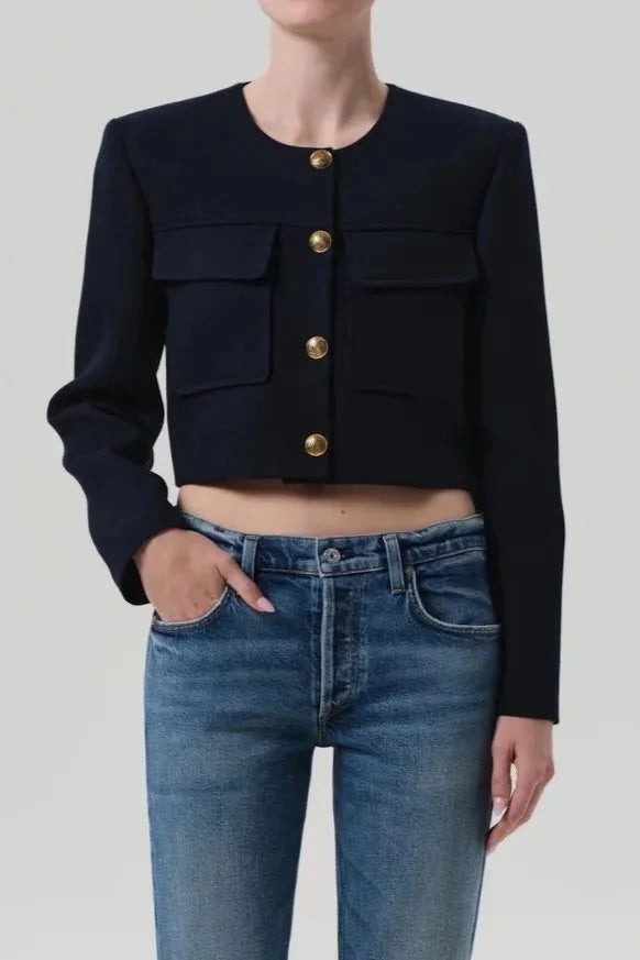 Sophia Jacket - Navy